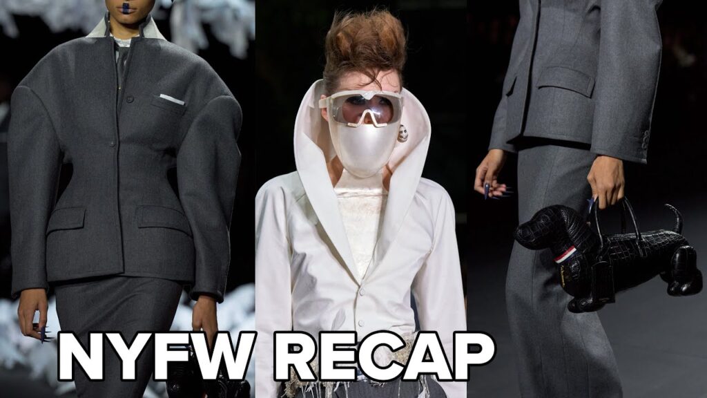 image for new york fashion week fall 2025 recap (thom browne, luar)