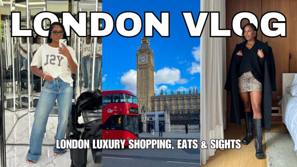 image for london weekly vlog! why didn't yall tell me londontown is a vibe! 🤭 monroe steele