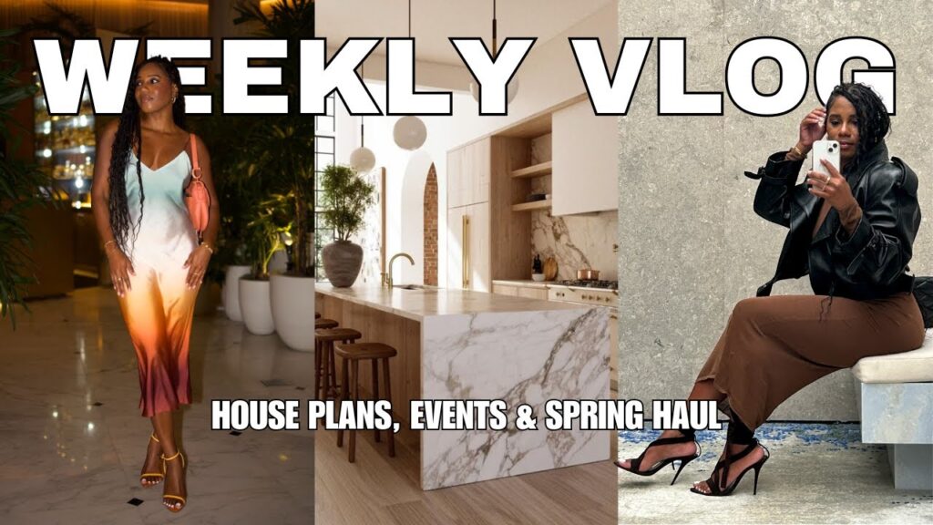 image for weekly vlog! new house demo plans, spring fashion haul, miami rooftop party & an evening with ysl ❤︎
