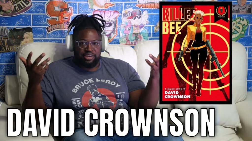image for david crownson talks creating black comics.