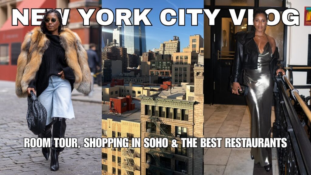 image for new york city in style vlog! luxury hotel tour, shopping in soho & incredible eats ❤︎ monroe steele
