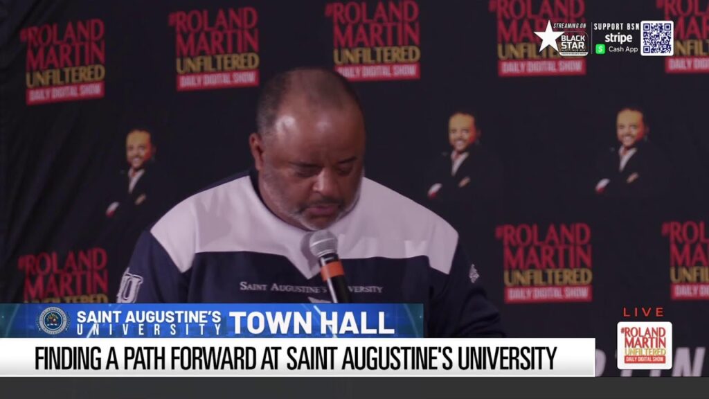 image for watch! saint augustine's town hall | #rolandmartinunfiltered #blackstarnetwork
