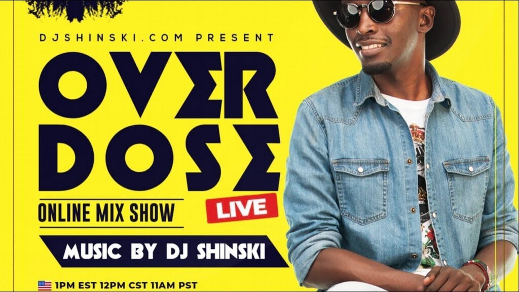 image for dj shinski overdose friday show live [afrobeats, amapiano, dancehall, reggae]