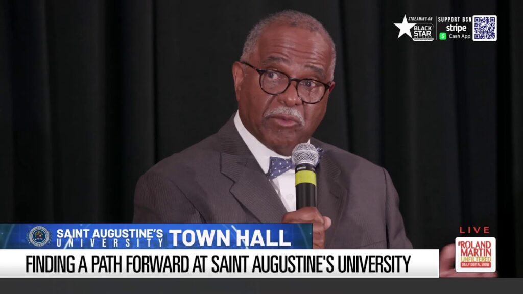 image for live! saint augustine's town hall | #rolandmartinunfiltered #blackstarnetwork