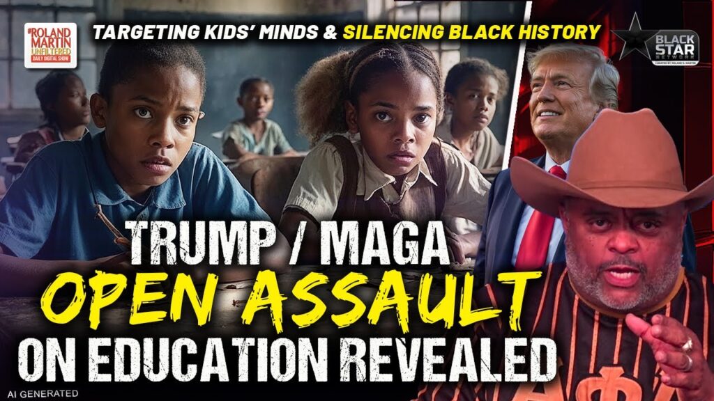 image for trump open assault on k 12! plot to indoctrinate america's youth & decimate school funding revealed