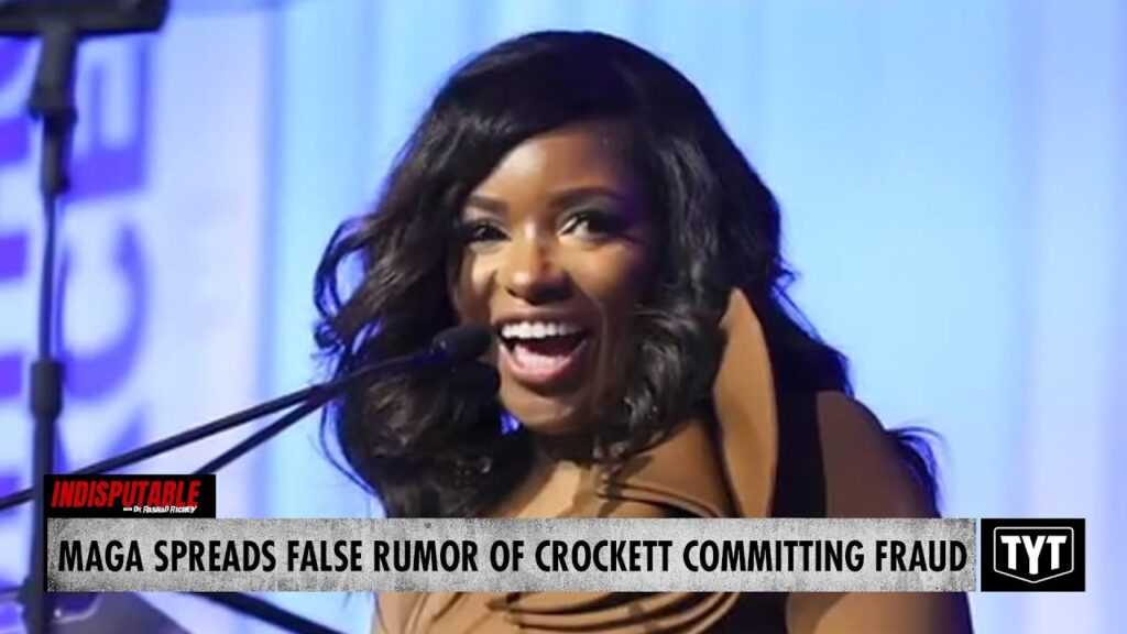 image for false rumor about jasmine crockett spreads after she slams maga with facts