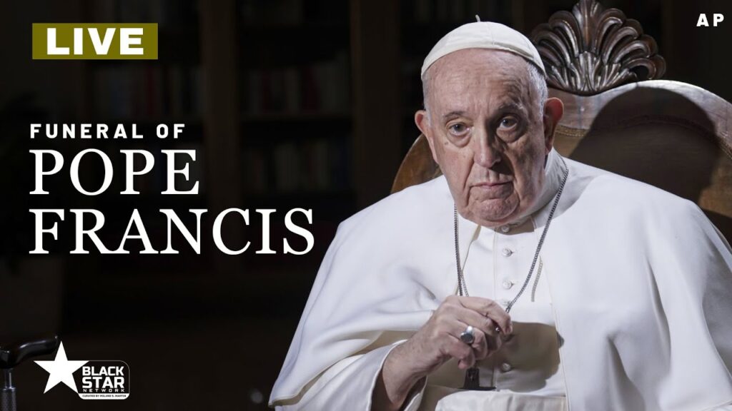 image for funeral of pope francis in vatican city