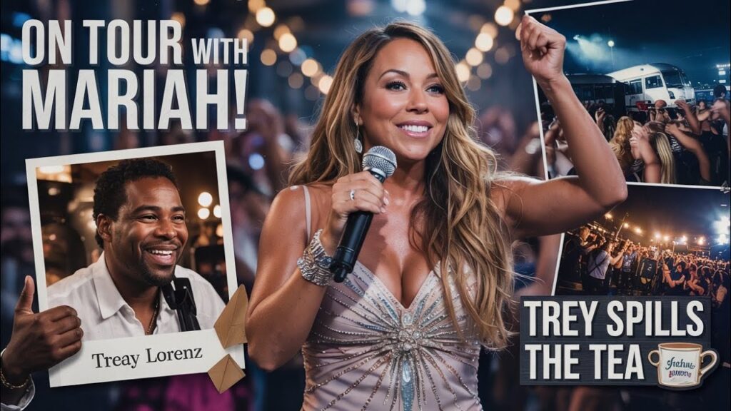 image for life on the road with mariah! trey lorenz spills the tea on touring together (part 10)