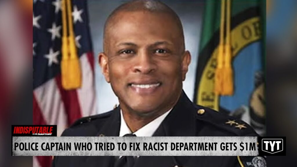 image for black police captain demoted for trying to fix racist department