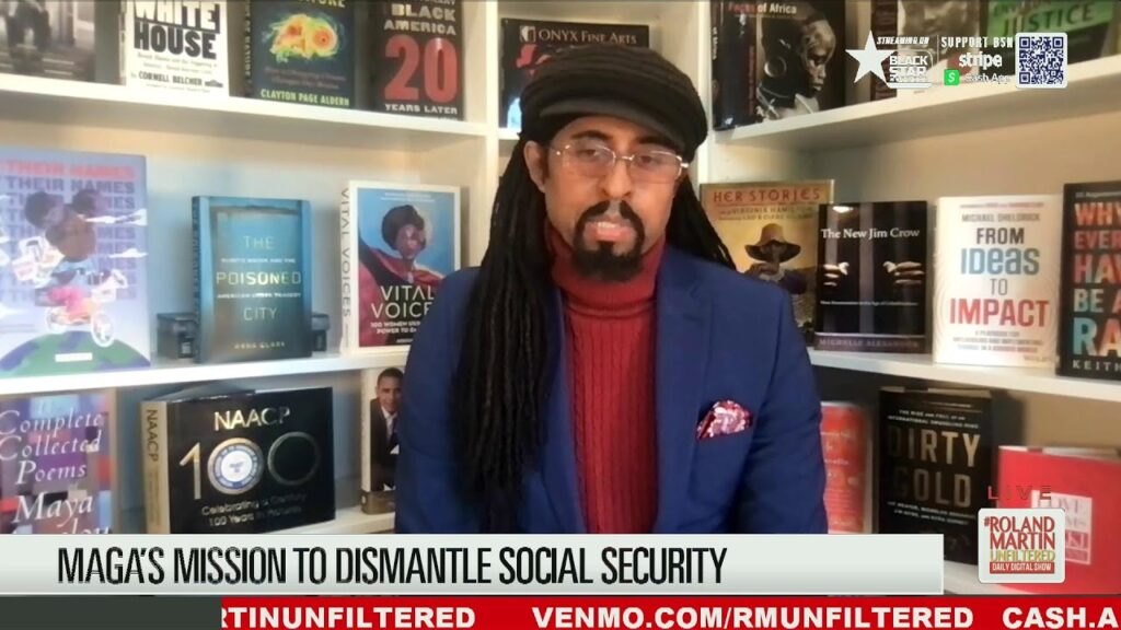image for social security day of action, maga vs