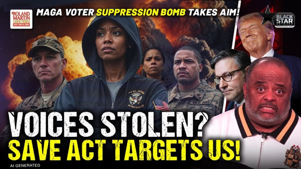image for 🚨 save act voter suppression bomb targets women, veterans & black voters