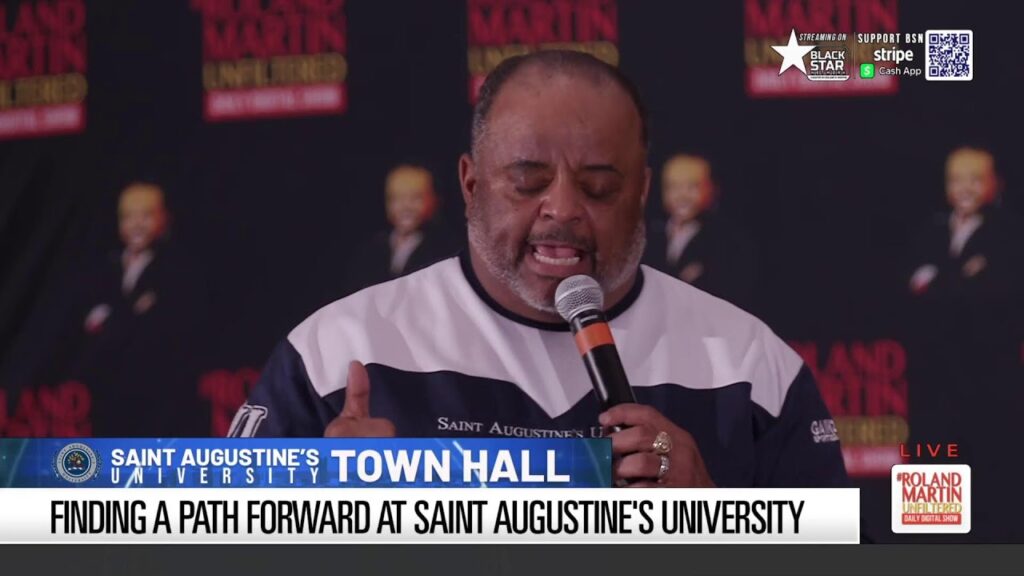 image for watch! saint augustine's town hall | #rolandmartinunfiltered #blackstarnetwork
