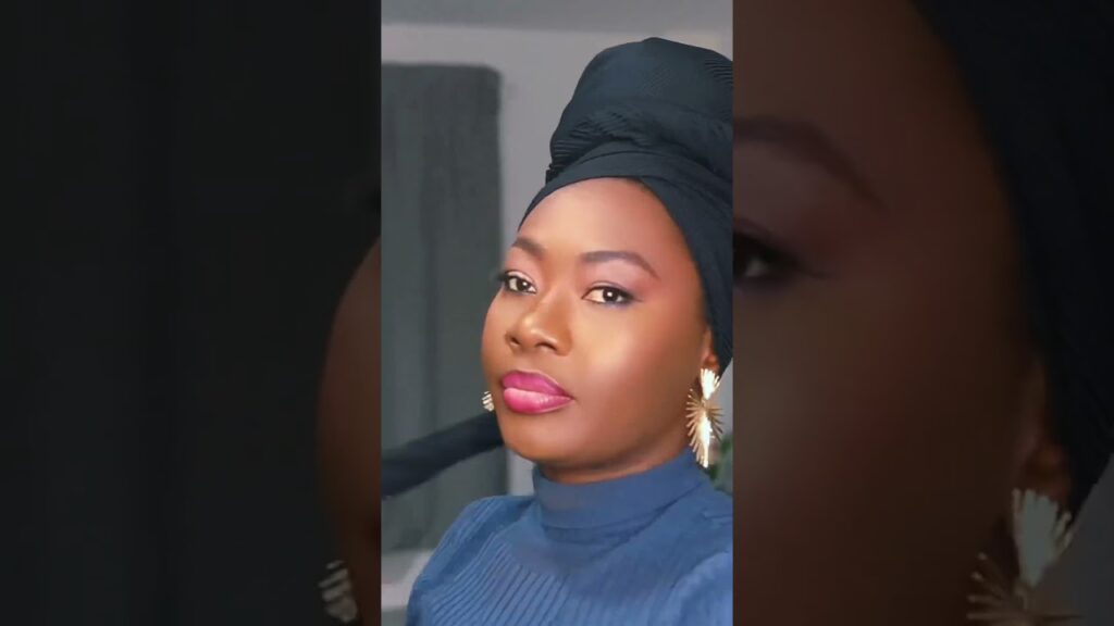 image for viral headwrap tutorial in 1 min #protectivestyles #turbanstyles #headwraptutorial #naturalhaircare