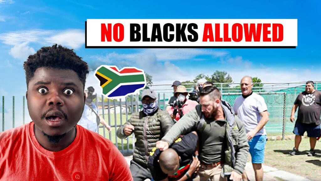 image for no black people allowed in south africa’s white only town