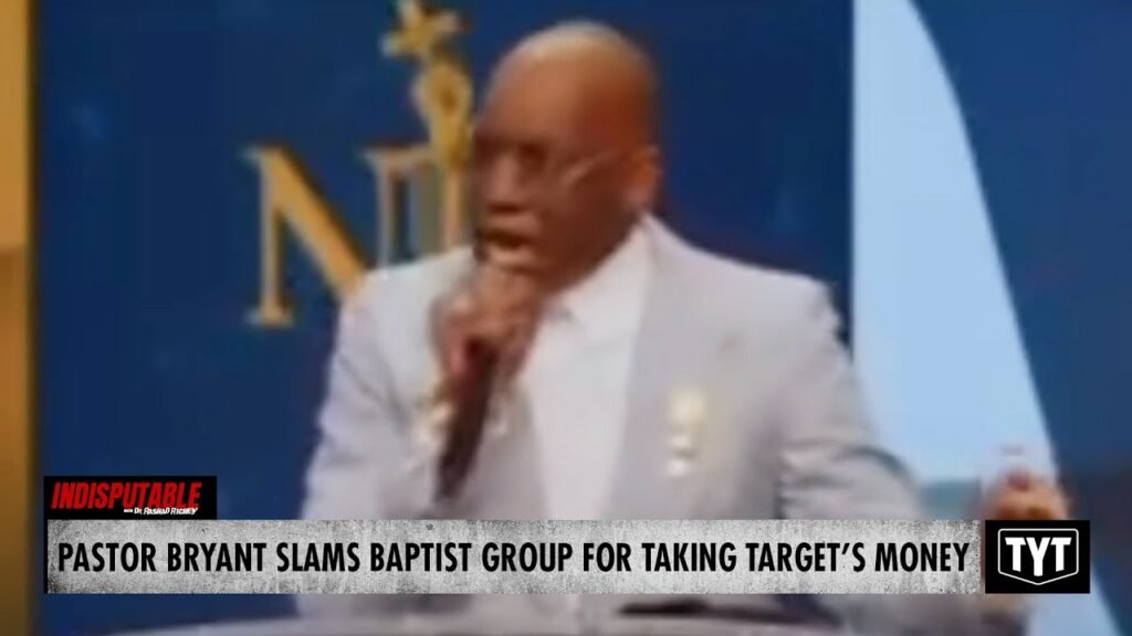 image for pastor bryant explodes on baptist group taking bribes from target amid boycott