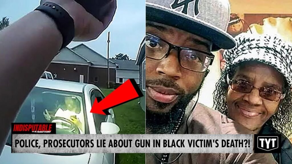 image for police & prosecutors fake gun story after cop guns down black man, allegedly