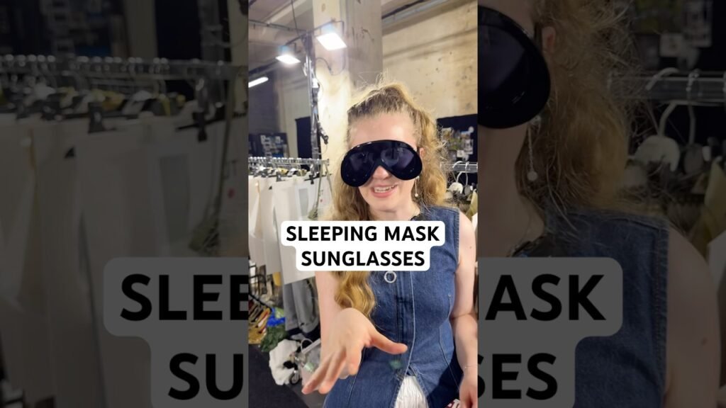 image for what if you turned a sleeping mask to sunglasses