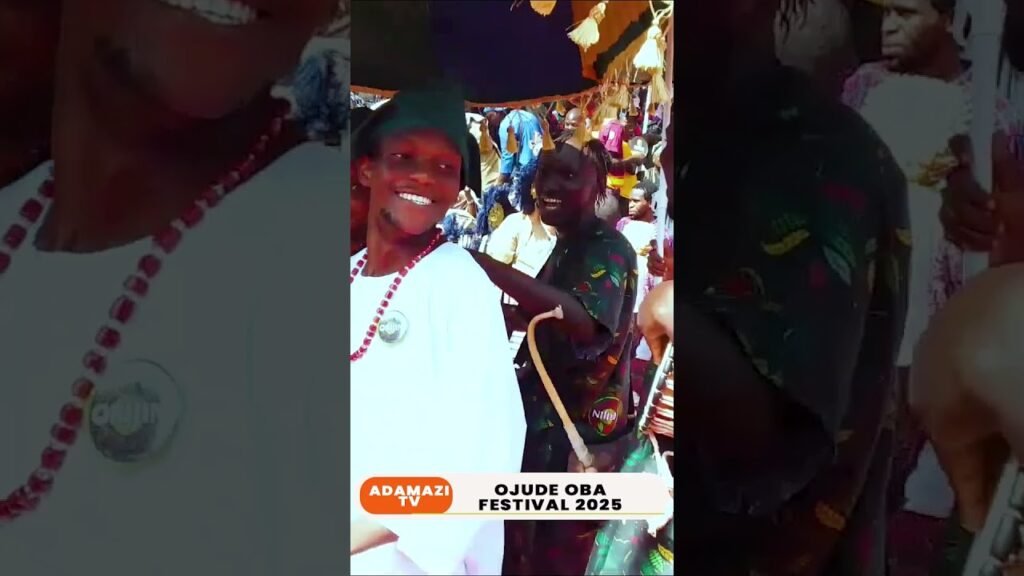 image for #ojúdeoba2025festival #ijebuode is alive with music, dances, and colorful processions