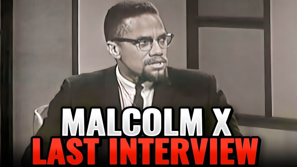 image for leaked: malcolm x’s final interview before his death