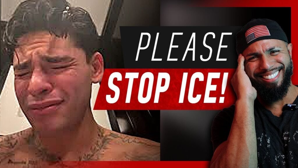 image for anti black ryan garcia begs ice to stop deportations