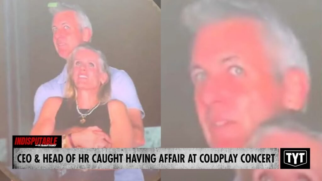 image for watch: ceo’s secret affair with hr boss exposed at coldplay concert