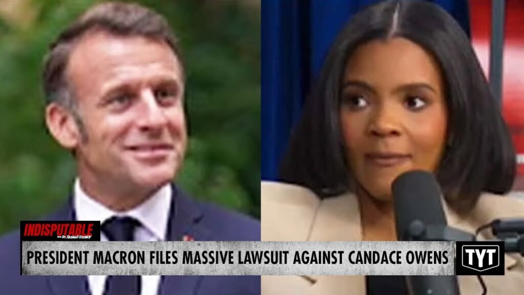 image for french president sues candace owens for claiming first lady was born a man