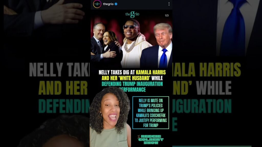 image for nelly is mute on trump's policies while disparaging kamala to justify performing for trump