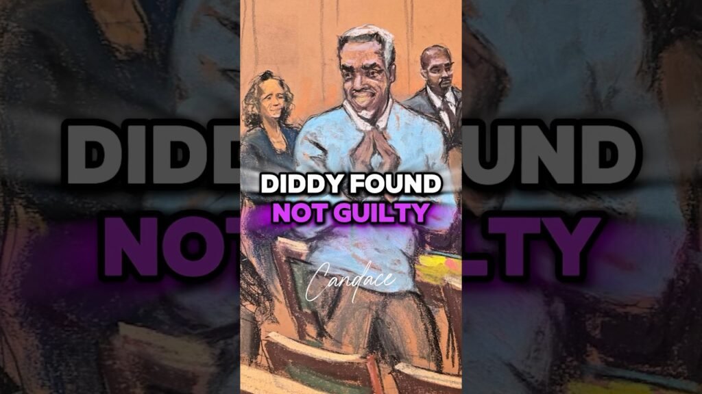 image for diddy found not guilty on major charges...