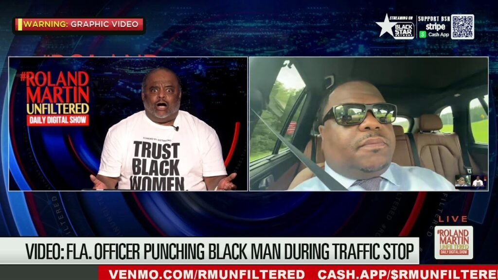 image for jacksonville cops beat black man, blackpac trump poll, visa fraud scheme, malcolm jamal warner dies