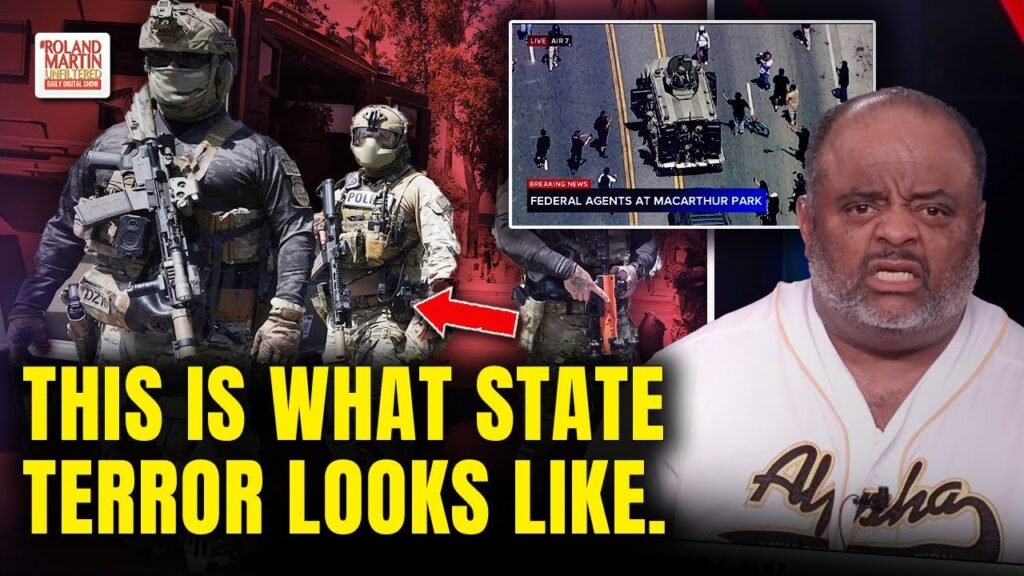 image for trump’s ice invasion turns la into a warzone