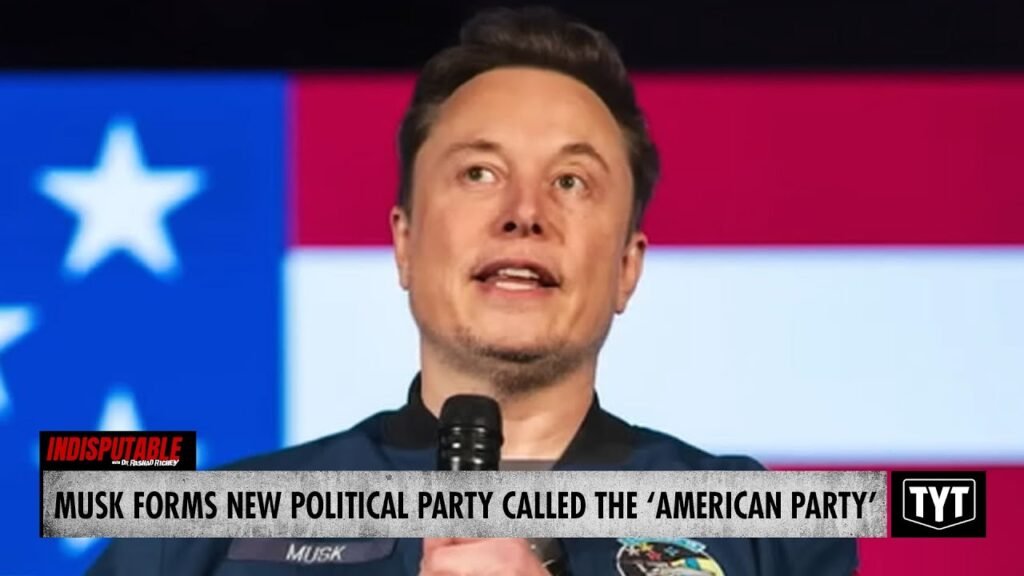 image for musk to create new political party in response to trump's tax bill
