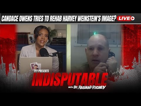 image for live: candace owens does a harvey weinstein rehabilitation campaign with softball interview?