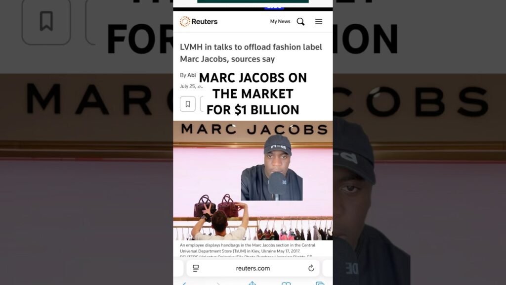 image for marc jacobs on sale for $1 billion